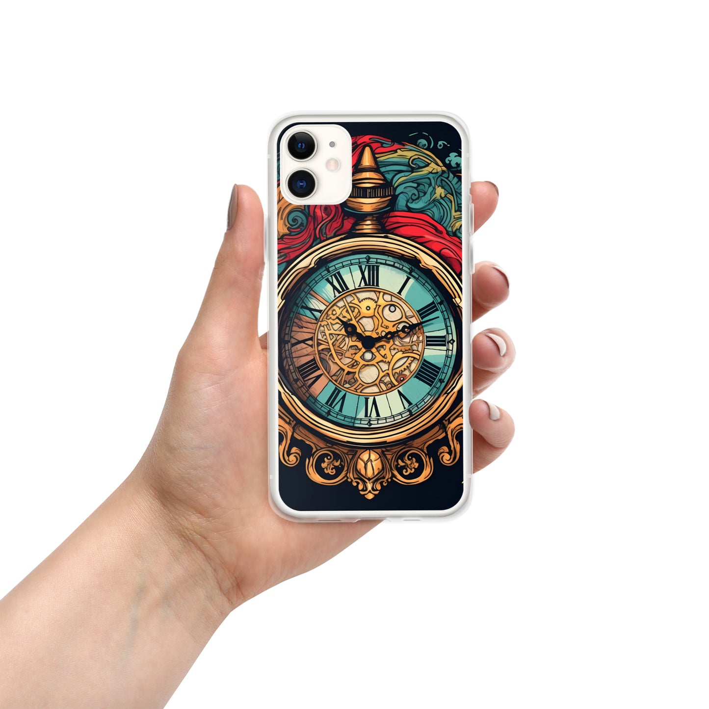 Vintage Clock Graphic Case for iPhone®